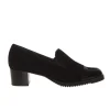 CINZIA VALLE 8764 DECOLLETE DONNA CAMOSCIO VERNICE NERO