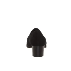 CINZIA VALLE 8764 DECOLLETE DONNA CAMOSCIO VERNICE NERO