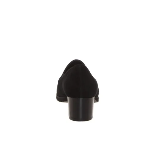 CINZIA VALLE 8764 DECOLLETE DONNA CAMOSCIO VERNICE NERO