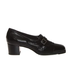 CINZIA VALLE 9443 MOCASSINO DONNA PELLE ABRASIVATA NERO