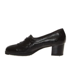 CINZIA VALLE 9443 MOCASSINO DONNA PELLE ABRASIVATA NERO