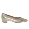 CINZIA VALLE BALLERINA 9572 BEIGE LAMINATO