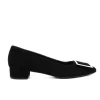 CINZIA VALLE DECOLLETE 9746 ACCESSORIO NERO