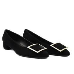 CINZIA VALLE DECOLLETE 9746 ACCESSORIO NERO