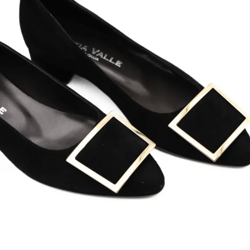 CINZIA VALLE DECOLLETE 9746 ACCESSORIO NERO
