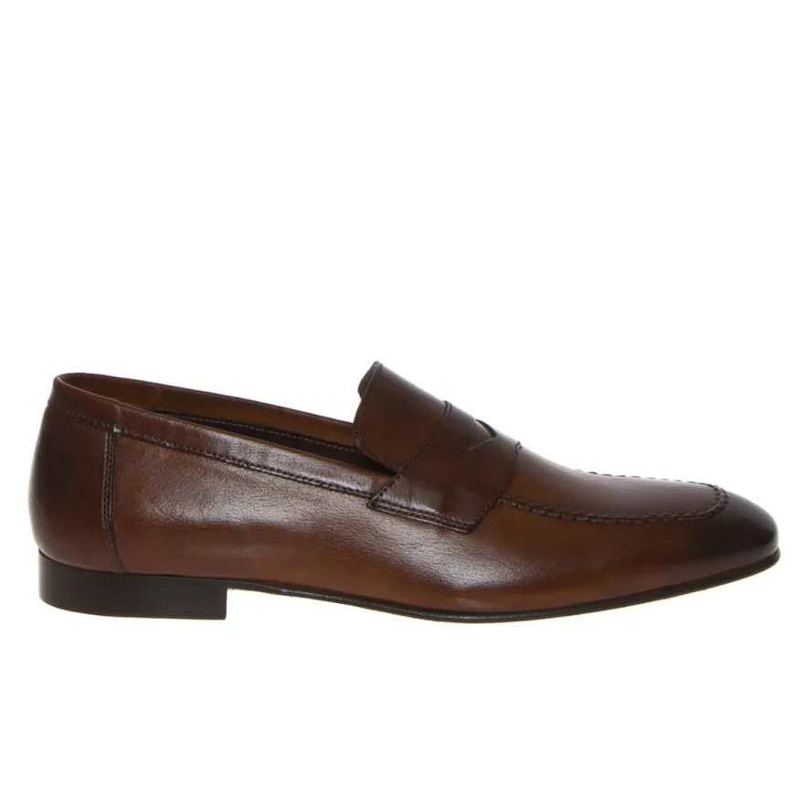 CIRO LENDINI A59181 MOCASSINO PELLE MARRONE