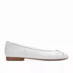 CLARKS BALLERINA FAWNA LILY 176378 BIANCO
