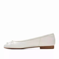 CLARKS BALLERINA FAWNA LILY 176378 BIANCO