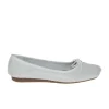 CLARKS BALLERINA FRECKLE ICE 354455 BIANCO