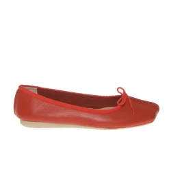 CLARKS BALLERINA FRECKLE ICE 170958 ARANCIO