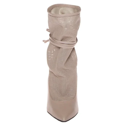 COUTURE MILANO STIVALETTO DONNA 2CT041 NUDE FORATO