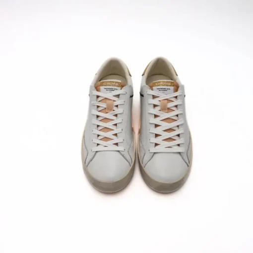 CRIME LONDON SNEAKER 27006 PP6.10 BIANCO