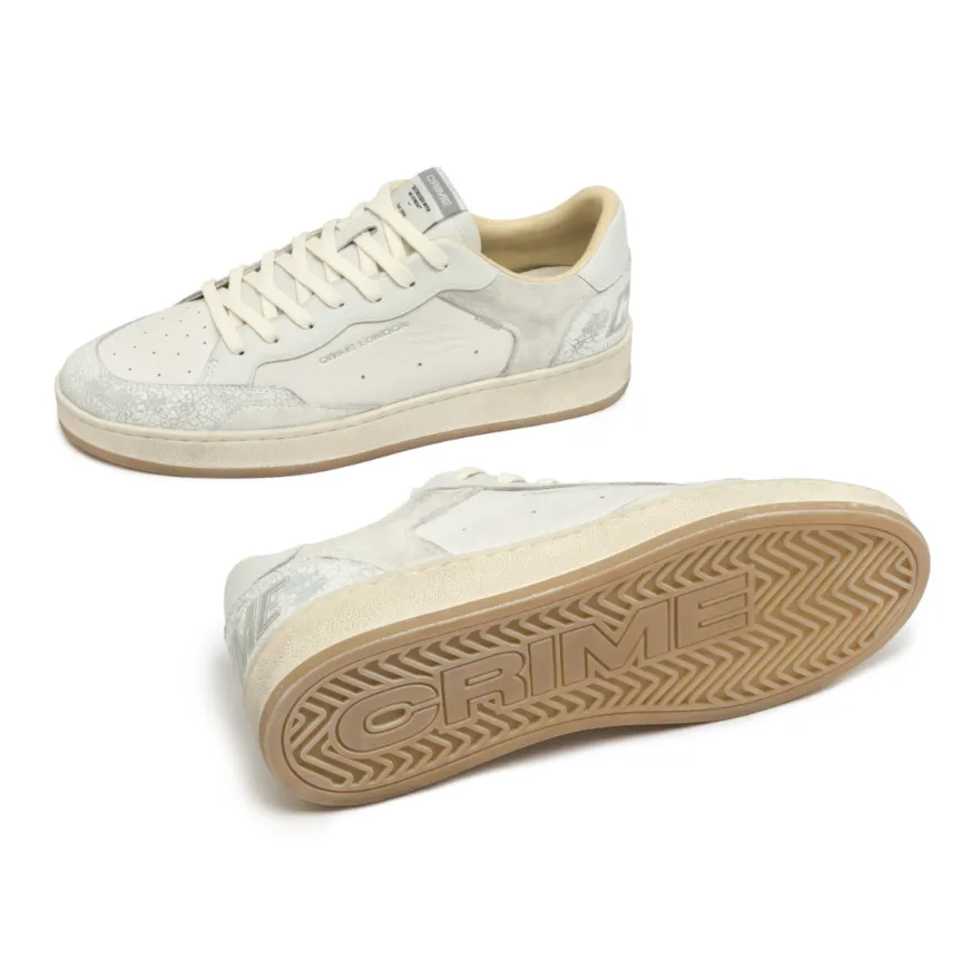 CRIME LONDON SNEAKERS 14206 10 CHELSEA BIANCO