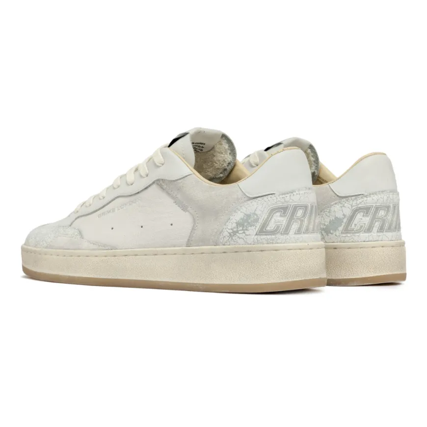 CRIME LONDON SNEAKERS 14206 10 CHELSEA BIANCO