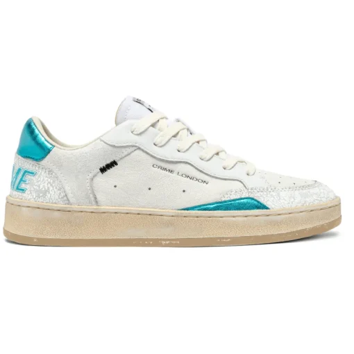 CRIME LONDON SNEAKERS 20202 CHELSEA BIANCO