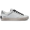 CRIME LONDON SNEAKERS 14004 DISTRESSED BIANCO