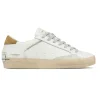CRIME LONDON SNEAKERS 14006 DISTRESSED BIANCO