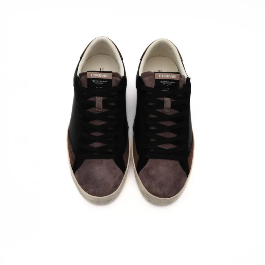 CRIME LONDON SNEAKERS 15004 NERO