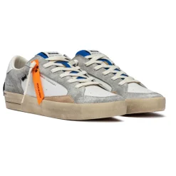 CRIME LONDON SNEAKERS 14102 SK8 DELUXE BIANCO