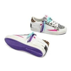 CRIME LONDON SNEAKERS 20105 SK8 DELUXE BIANCO