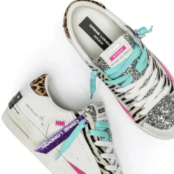 CRIME LONDON SNEAKERS 20105 SK8 DELUXE BIANCO