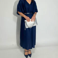 CROCHÈ ABITO CR08410 BLU