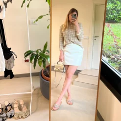 CROCHÈ CR04337 GIACCA IN MAGLIA TRAFORATA