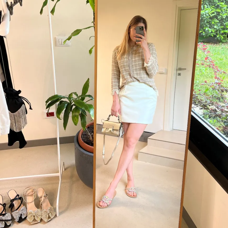 CROCHÈ CR04337 GIACCA IN MAGLIA TRAFORATA