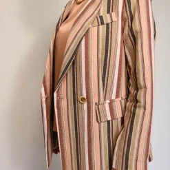 CROCHÈ GIACCA CR06521-163 ROSA