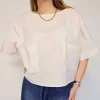 CROCHÈ MAGLIA CR04464-3001 BIANCO