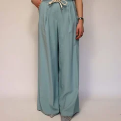 CROCHÈ PANTALONE CR06519-910 ACQUA