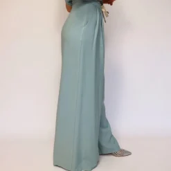 CROCHÈ PANTALONE CR06519-910 ACQUA