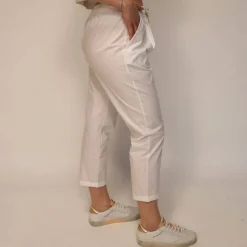 CROCHÈ PANTALONE CR06424-002 BIANCO