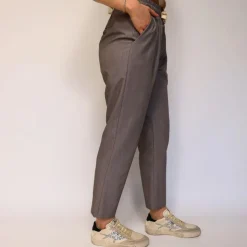 CROCHÈ PANTALONE CR06508-024 GRIGIO