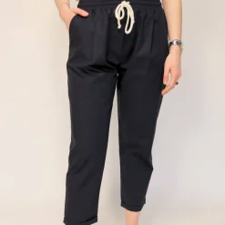 CROCHÈ PANTALONE CR06424-99 NERO