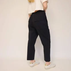 CROCHÈ PANTALONE CR06487-1405 NERO