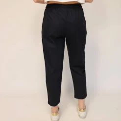 CROCHÈ PANTALONE CR06424-99 NERO