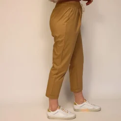 CROCHÈ PANTALONE CR06424-3248 TABACCO