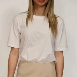 CROCHÈ T-SHIRT CR06475-W032 BIANCO