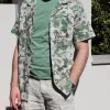DSTREZZED CAMICIA 311462 CAMOUFLAGE