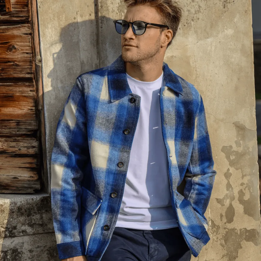 DSTREZZED GIACCA 15012 BLUETTE