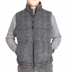 DSTREZZED GILET 121314 811 GRIGIO