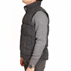 DSTREZZED GILET 121314 811 GRIGIO