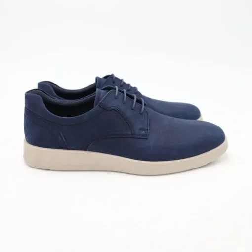 ECCO CASUAL 520304-02038 NABUK INGRASSATO BLU
