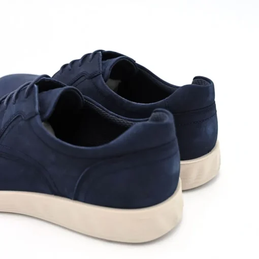 ECCO CASUAL 520304-02038 NABUK INGRASSATO BLU