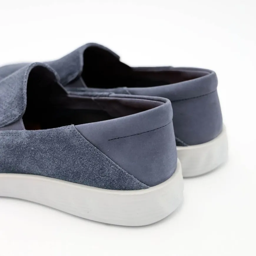 ECCO MOCASSINO 520374-05415 BLU