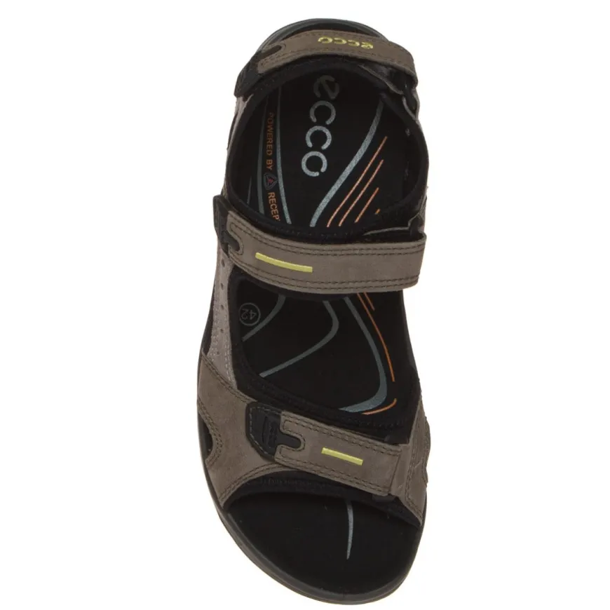 ECCO OFFROAD YUCATAN SANDALO NABUK VERDE-GRIGIO