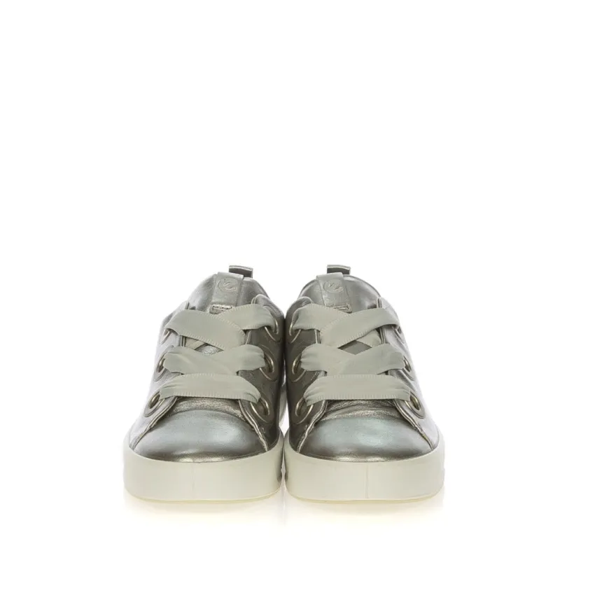 ECCO SNEAKERS DONNA 470543-1708 ARGENTO