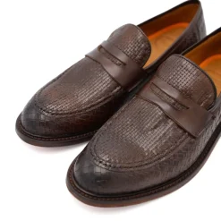 F.LLI RENNELLA MOCASSINO 702 INTRECCIO TESTA DI MORO