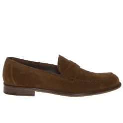 FRANCO FEDELE 6492 COLLEGE UOMO CAMOSCIO MARRONE